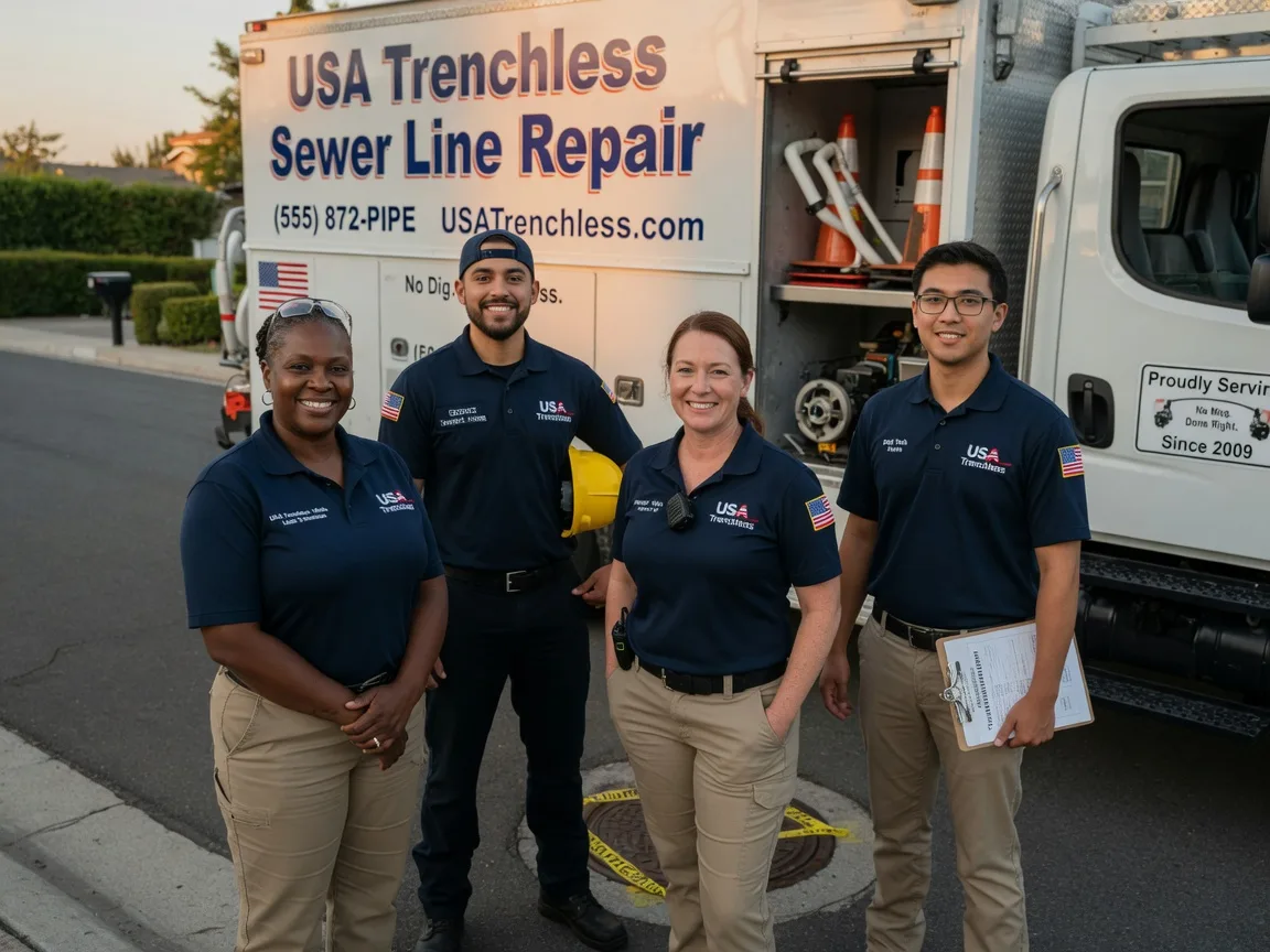 Sewer Line Repair company in Harristown, IL